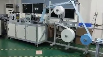 1+1 mask making machine servo control mask packing machine