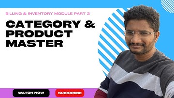 Billing Software Part 3. Category & Product Master. Kaizen Framework. Low Code Platform.