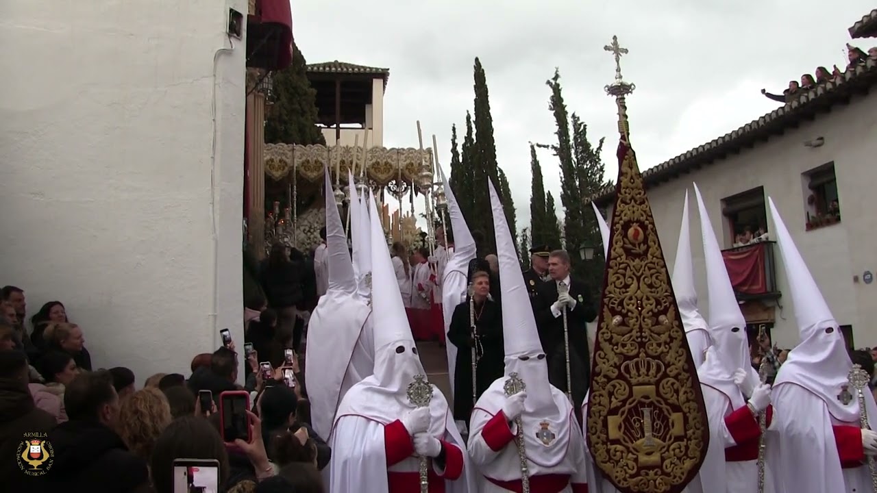 Salida de la Hdad. de la Aurora Coronada 2024 | Jueves Santo