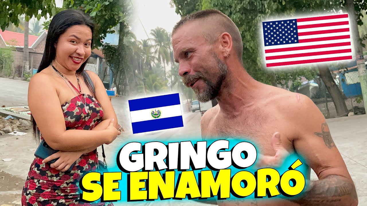 GRINGO SE ENAMORÓ DE UNA CHICA SALVADOREÑA - VIAJO DESDE WASHINGTON SOLO PARA ESTO 😱😱😱