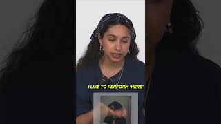 Alessia Cara tells interviewer her favorite song to perform live #xaytoven #shortsforyou