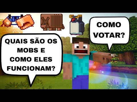 COMO VOTAR #MOBVOTE#mobvote2022#minecraftbrasil#votemob