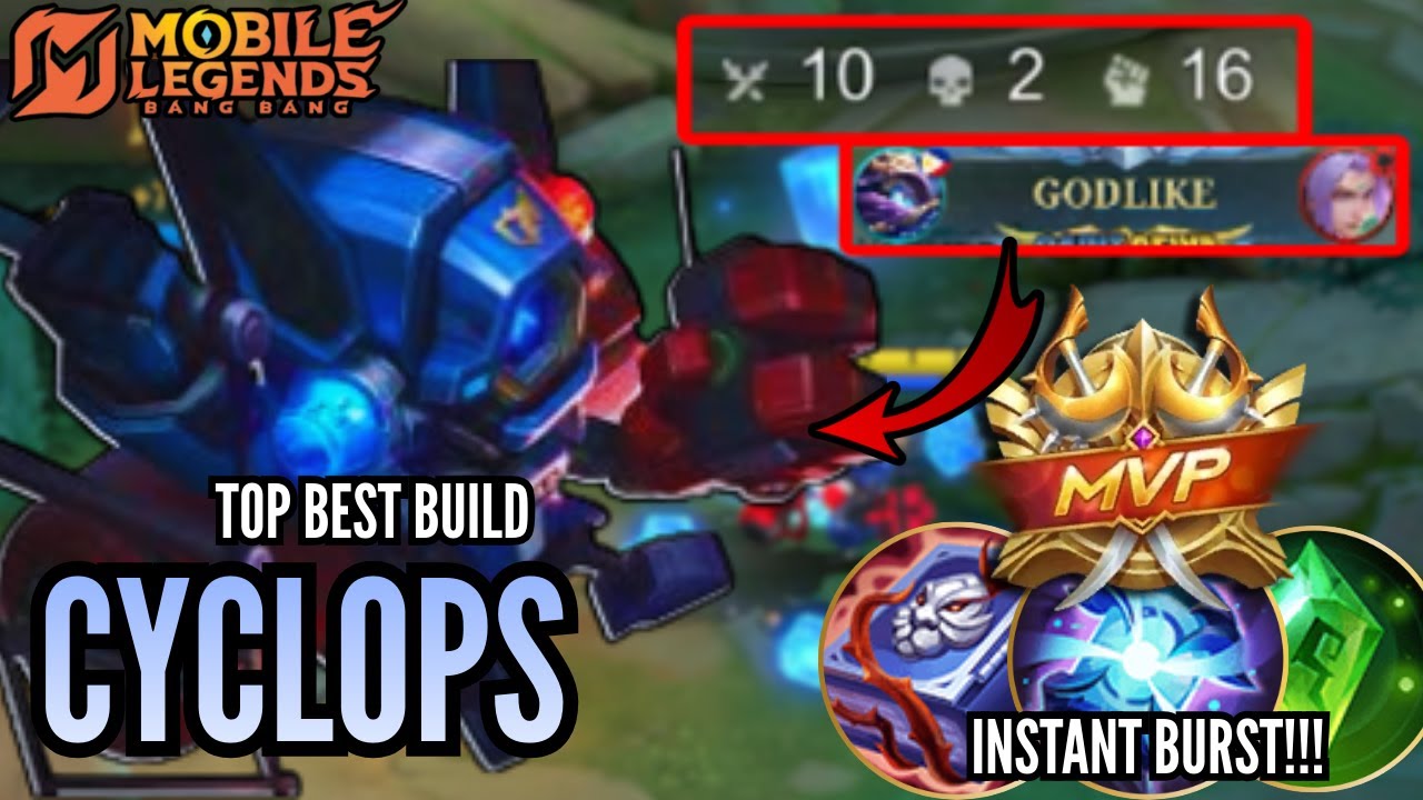 WHY THIS IS THE BEST CYCLOPS BUILD RIGHT NOW | MLBB