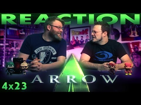 Arrow 4x23 FINALE REACTION!! "Schism"