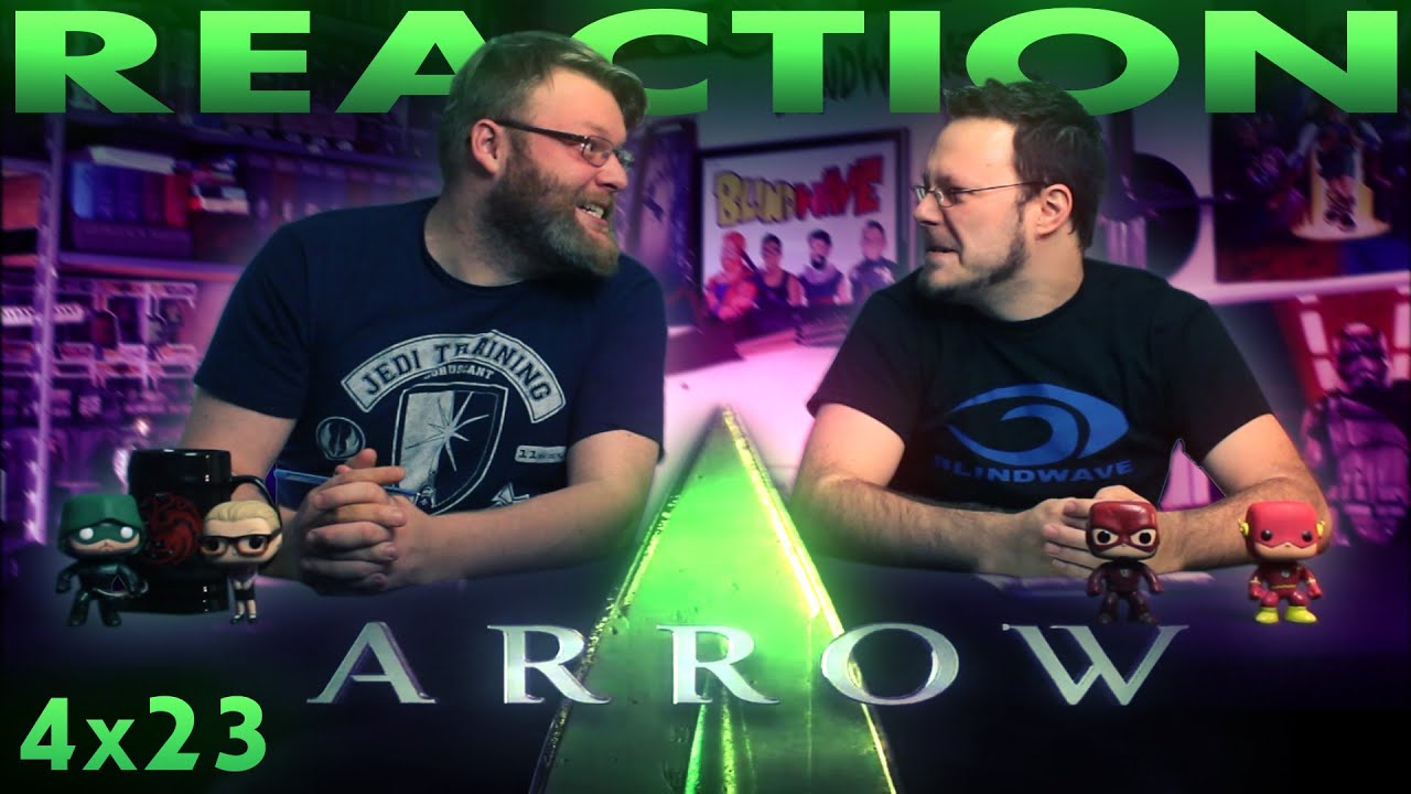 Arrow 4x23 FINALE REACTION!! "Schism"