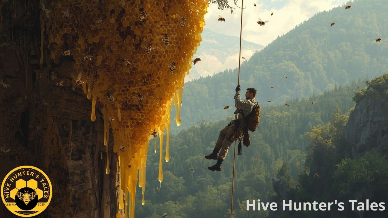 Discover giant wild honey and my dramatic escape