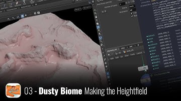 Terrain Handbook 03 | Dusty Biome | Making the Heightfield
