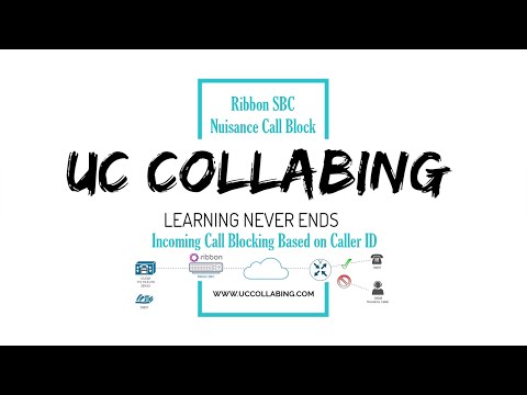 Nuisance incoming call blocking on Ribbon SBC based on Caller ID