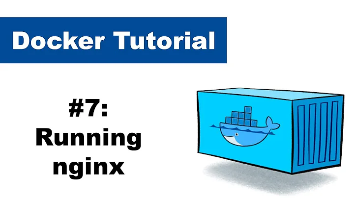 Docker Tutorial 7: nginx server inside container