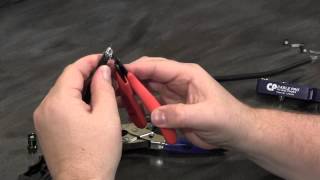 Installation of Snap N Seal ProSNS Connectors on Quad Shield Coax Cable