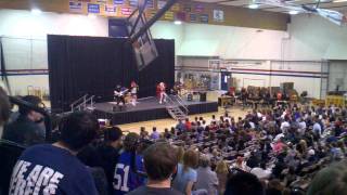Lady gaga live at Juanita high school
