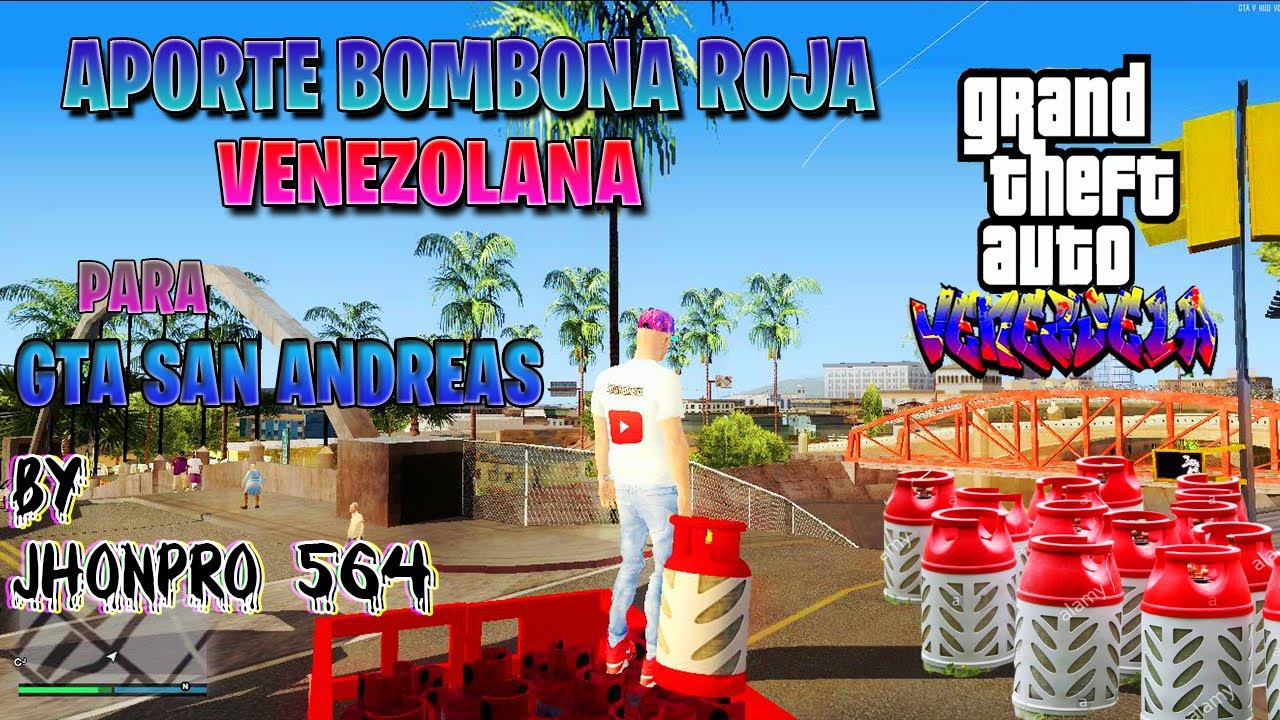 Bombona del Gas Venezolana👾 👉(Aporte)🎮👈 Mods Venezolanos