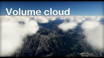 [P3D V5]Test flight Prepar3d V5 Volume cloud