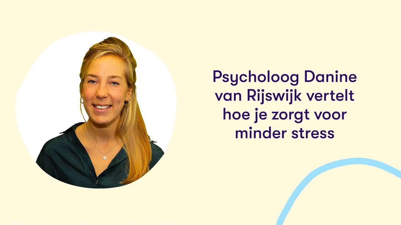Tips voor goed slapen en minder stress