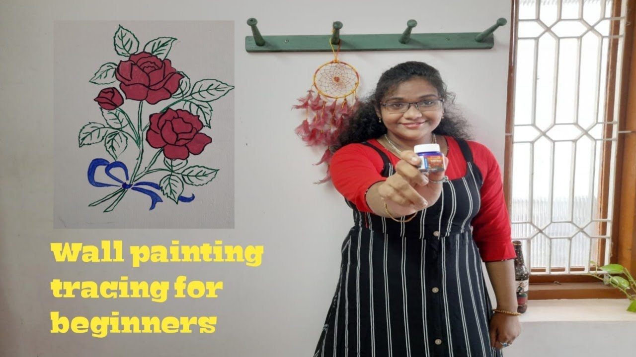 Wall painting tracing for beginners wall painting malayalam DM