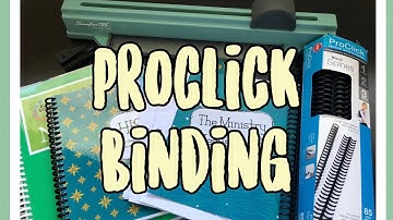 How I use my Proclick Binding | Homeschool