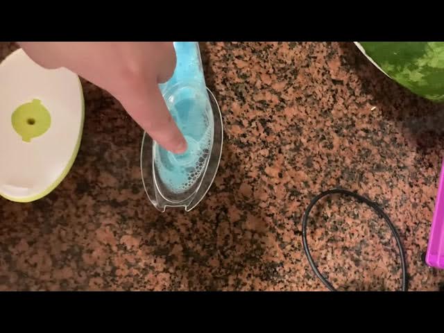 KitchenAid Soap Dispensing Sink Scrub Brush, Color: Onyx Black