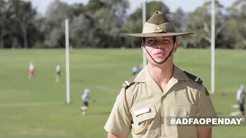 Visit ADFA Open Day 2018 – OCDT Nicholas Kindl