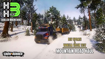 Dev Update - NEW Highway Haulin 3 Mod Map - Snowrunner