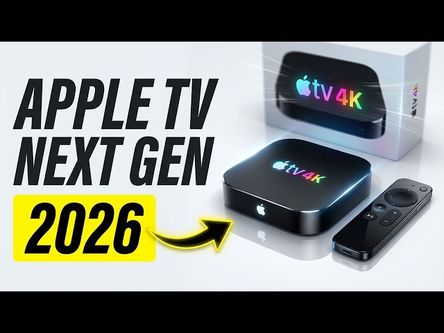 Apple TV 2026 LEAKED – A17 Pro Makes It a Gaming Beast! - YouTube