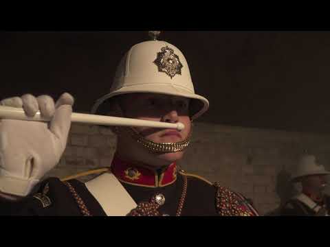 AMAZING Drum Corps Drumline Music Video | The Bands of HM Royal Marines