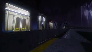 PATH PA-5 8-Car 5510 Departure At Harrison NJ | Roblox NEC Train Simulator | Part 04