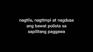 Polo y servicios | Spoken Poetry ( Tagalog ) Wrote by: Karylle Palileo