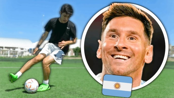 🇦🇷 5 TRUCOS de MESSI con la SELECCIÓN ARGENTINA! ⚽ Tutorial de fútbol | Mejores jugadas de Messi