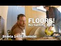 Removing the floors | Shasta 1400 remodel