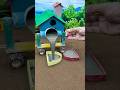 😱 Real Working Mini Tractor Making Cement Pillar | Amazing DIY Construction Machine 🚜 #shorts