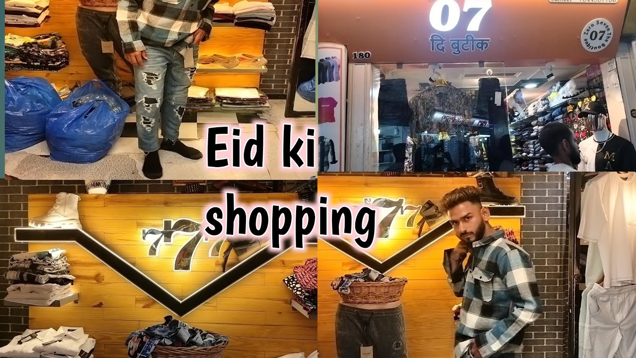 Eid ki shopping 🛍️ shop 777_zone part 1 Goregaon West 😊 juned khan in