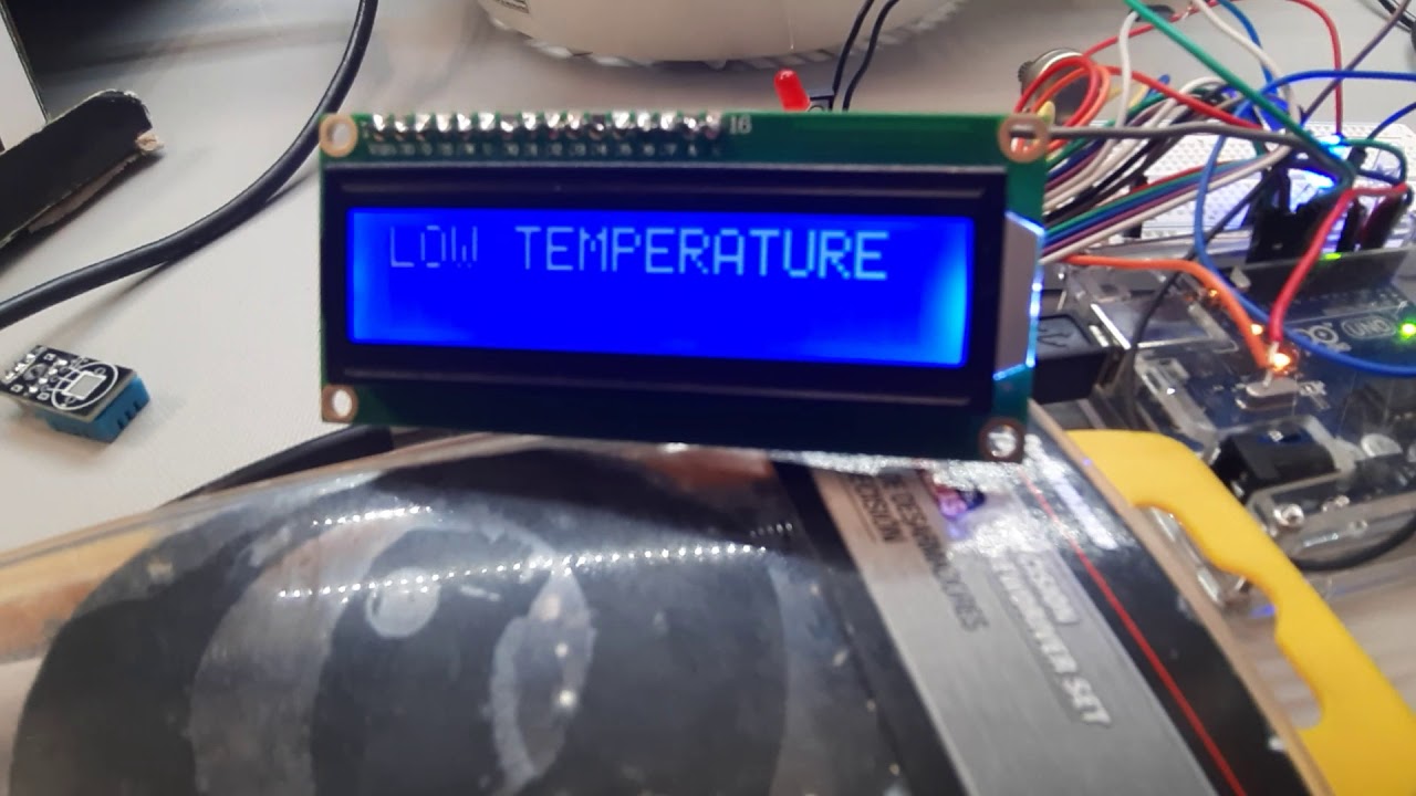 Sensor de temperatura con arduino y diodo - YouTube
