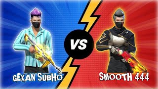 Pro Subscriber Gexan Subho vs Smooth 444 1vs1 Op Custom Match screenshot 4