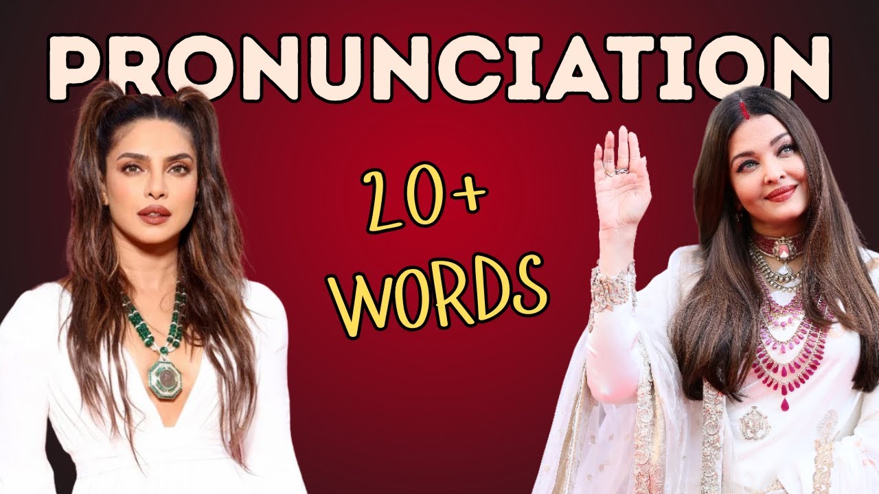 20+ Mispronounced Words witih Celebs