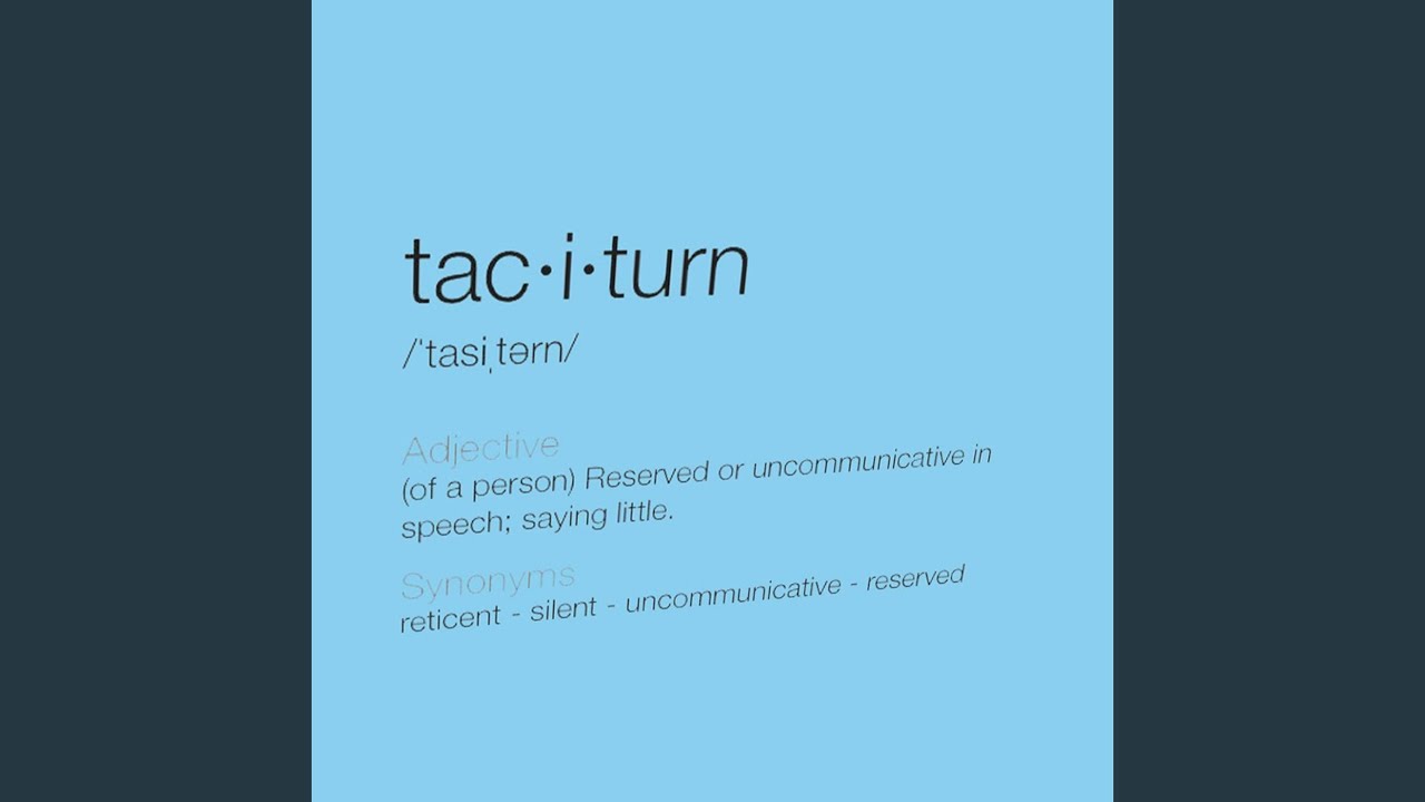 Taciturn YouTube
