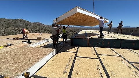 A Minute with Mark: SIPs Roof Panels