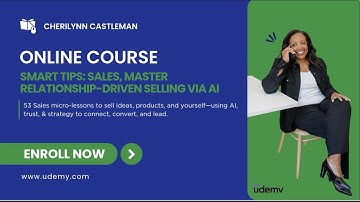 Smart Tips: Sales - Udemy Online Course promo video