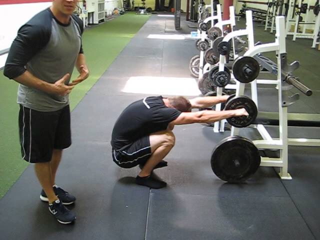 EricCressey.com: Deep Squat Breathing with Lat Stretch