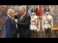 Ceremonia oficial de bienvenida a Cuba