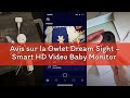 Avis sur la Owlet Dream Sight – Smart HD Video Baby Monitor with 2K Camera, Cry, Motion &amp; Sound Aler