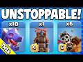 SKY WAGON makes air attacks UNSTOPPABLE! Best TH18 Attack Strategy (Clash of Clans)