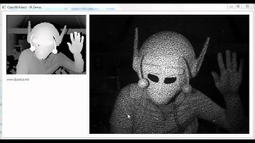 OpenNI Kinect IR Stream via EmguCV