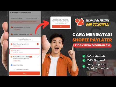 Shopee PayLater Tidak Bisa Digunakan - Cara Mengatasi SPayLater Tidak Bisa Digunakan