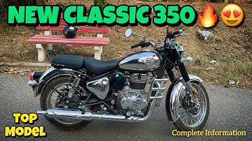 New Launch Royal Enfield Classic 350 Chrome | Review and Facelift Complete information 2025