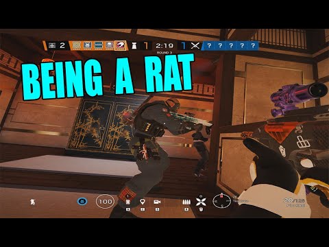 Being a rat - Rainbow Six Siege