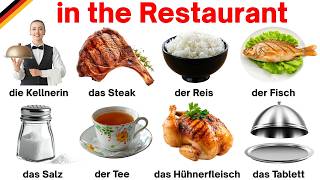 Restaurant Vocabulary in German | Basic German Words | German Vocabulary | Learn German