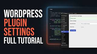 Information WordPress Plugin Settings Page Tutorial Using PHP News
