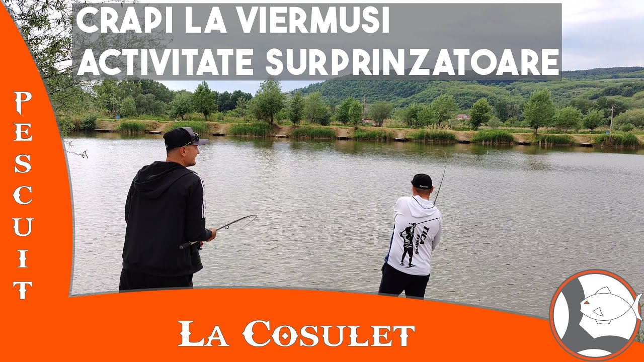 Pescaria Valea lui Mihai...crapi la cosulet cu viermusi YouTube