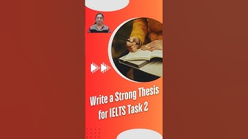 STOP Making This Thesis Statement Error in IELTS Writing