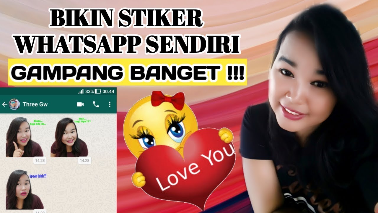  Cara  Membuat  Stiker  Whatsapp  Sendiri Menggunakan Foto 